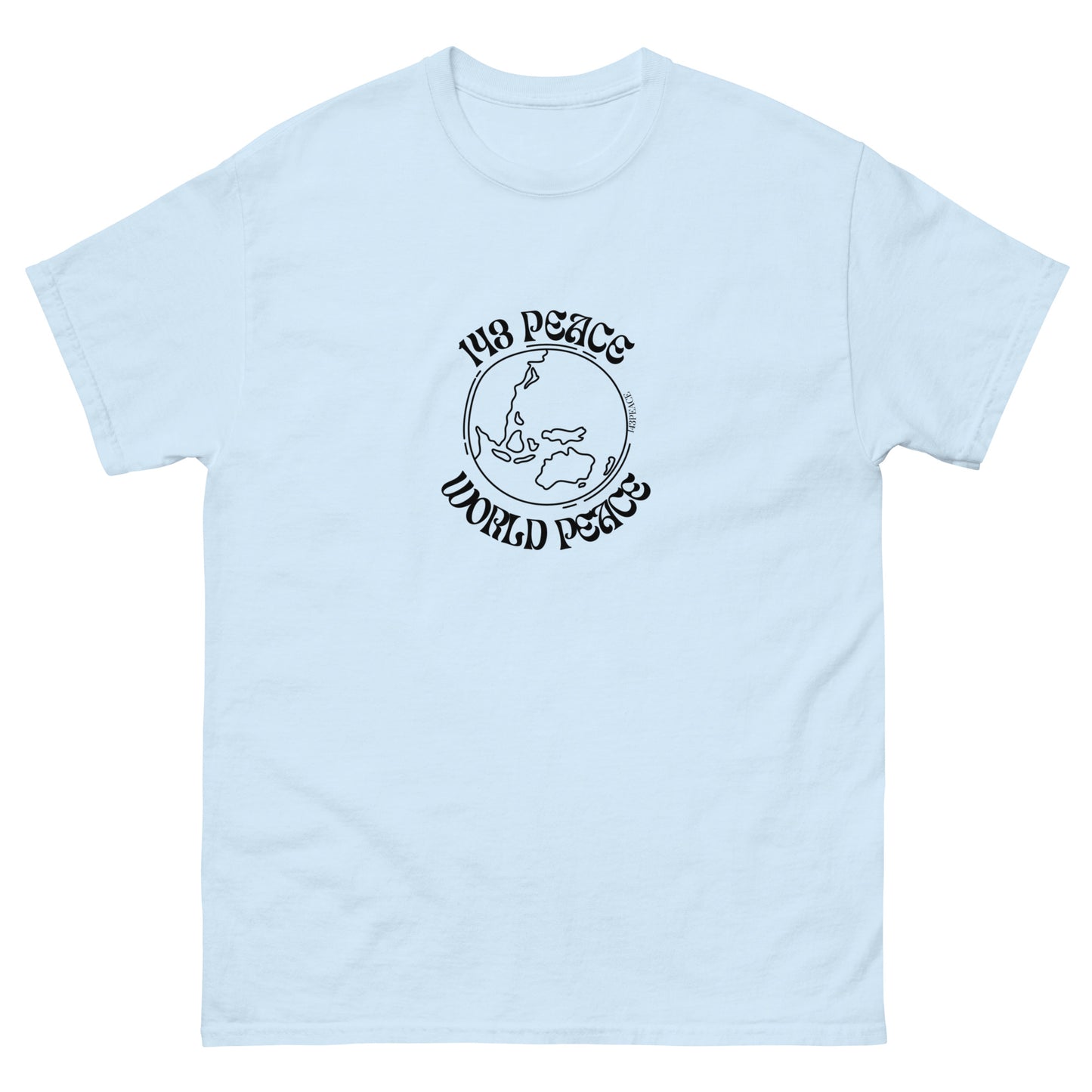 143 Peace/World Peace Men's classic tee