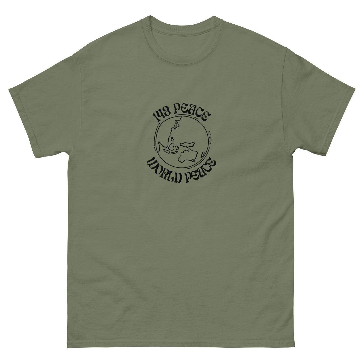 143 Peace/World Peace Men's classic tee