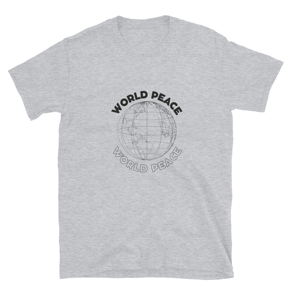 Globe World Peace Short-Sleeve Unisex T-Shirt