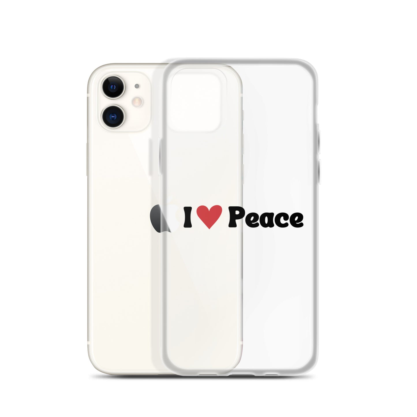 I love Peace Clear Case for iPhone®