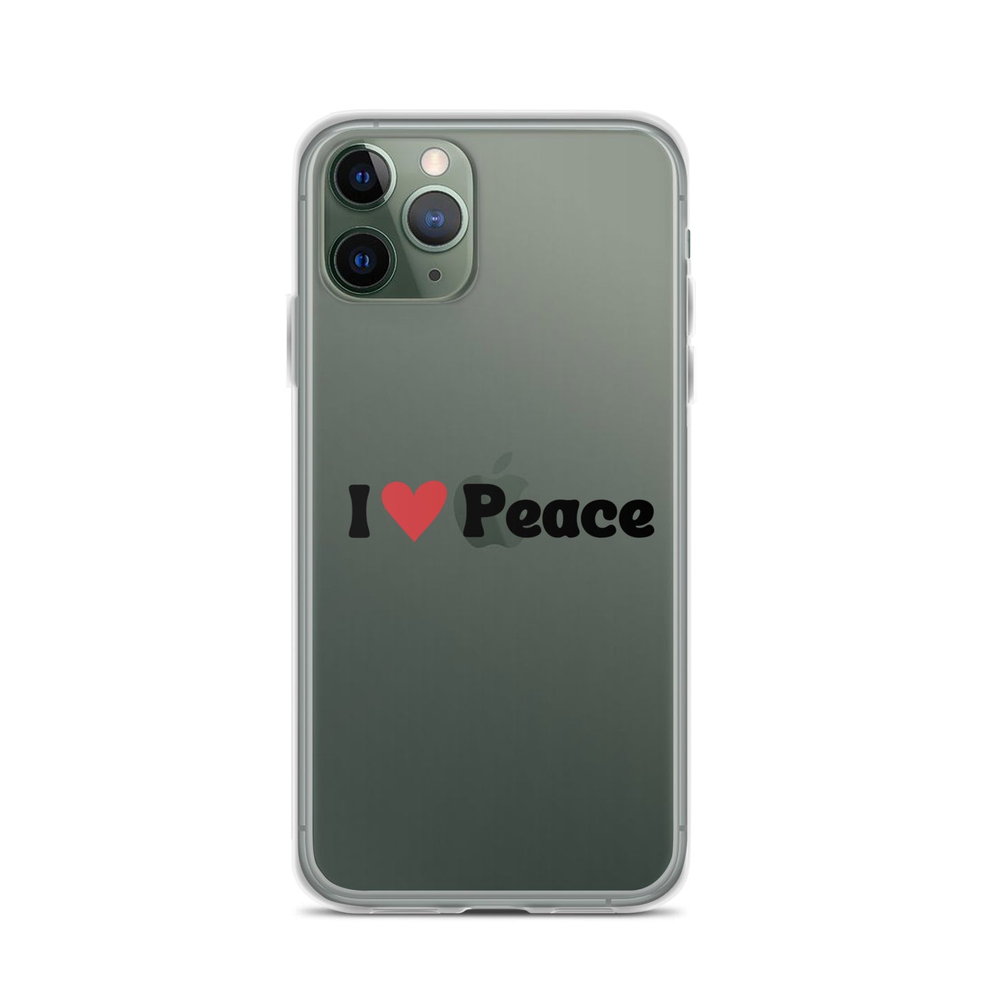 I love Peace Clear Case for iPhone®