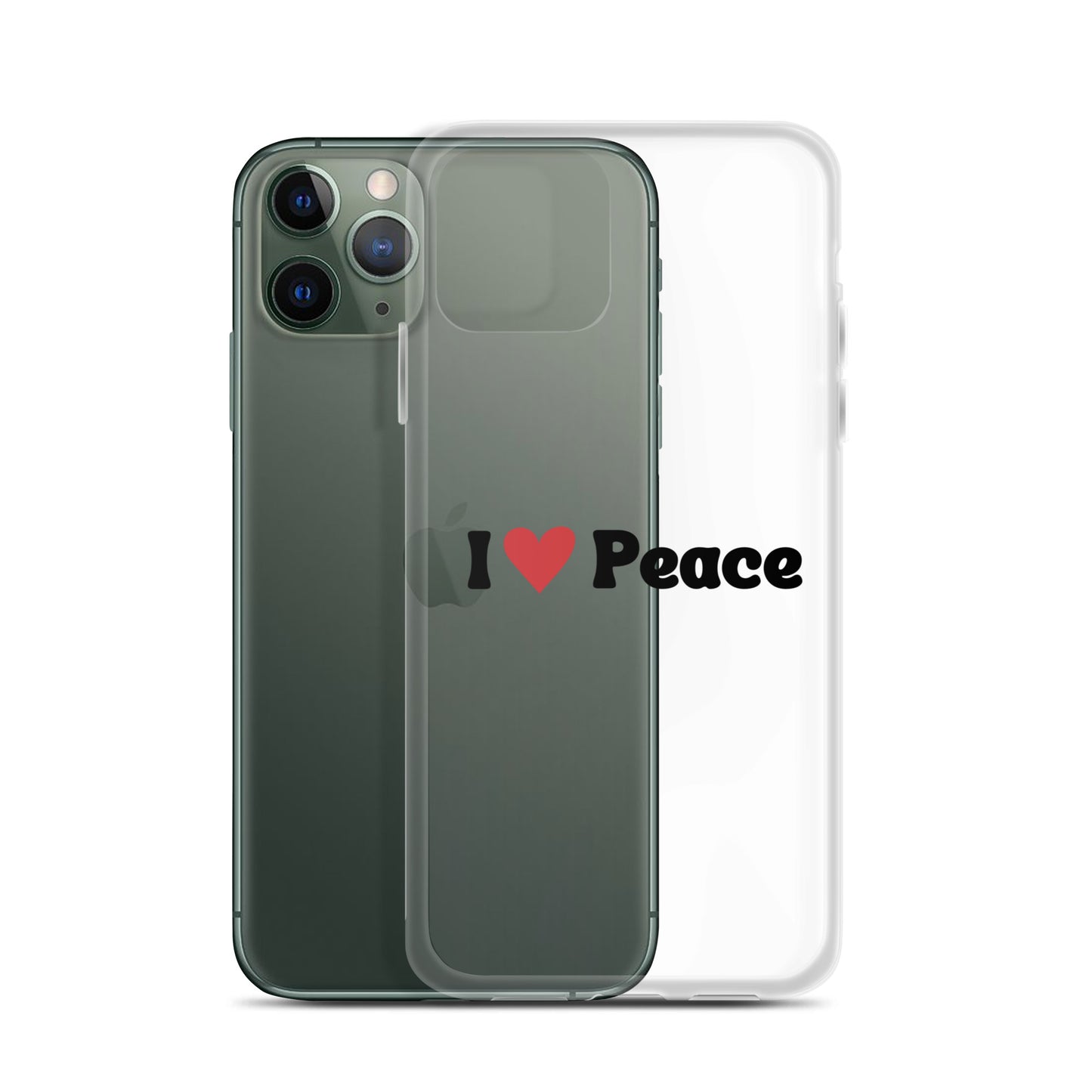 I love Peace Clear Case for iPhone®