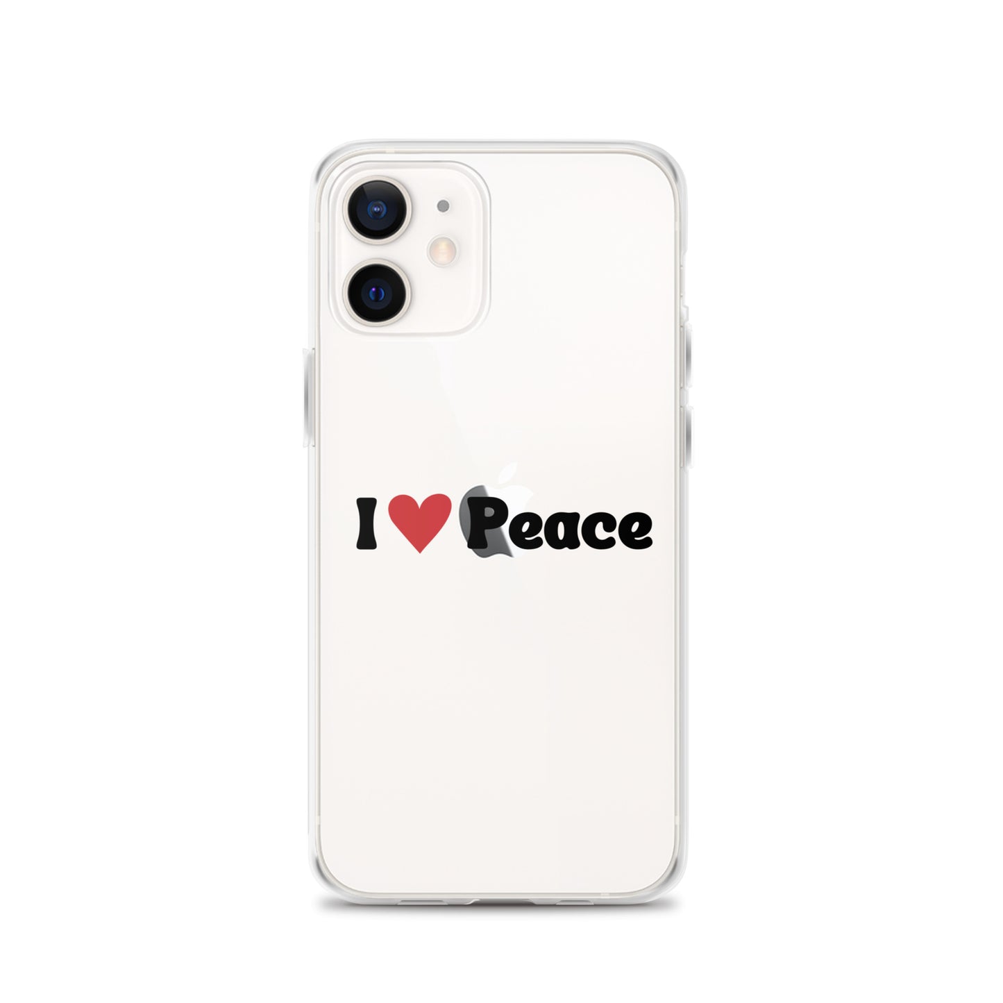 I love Peace Clear Case for iPhone®