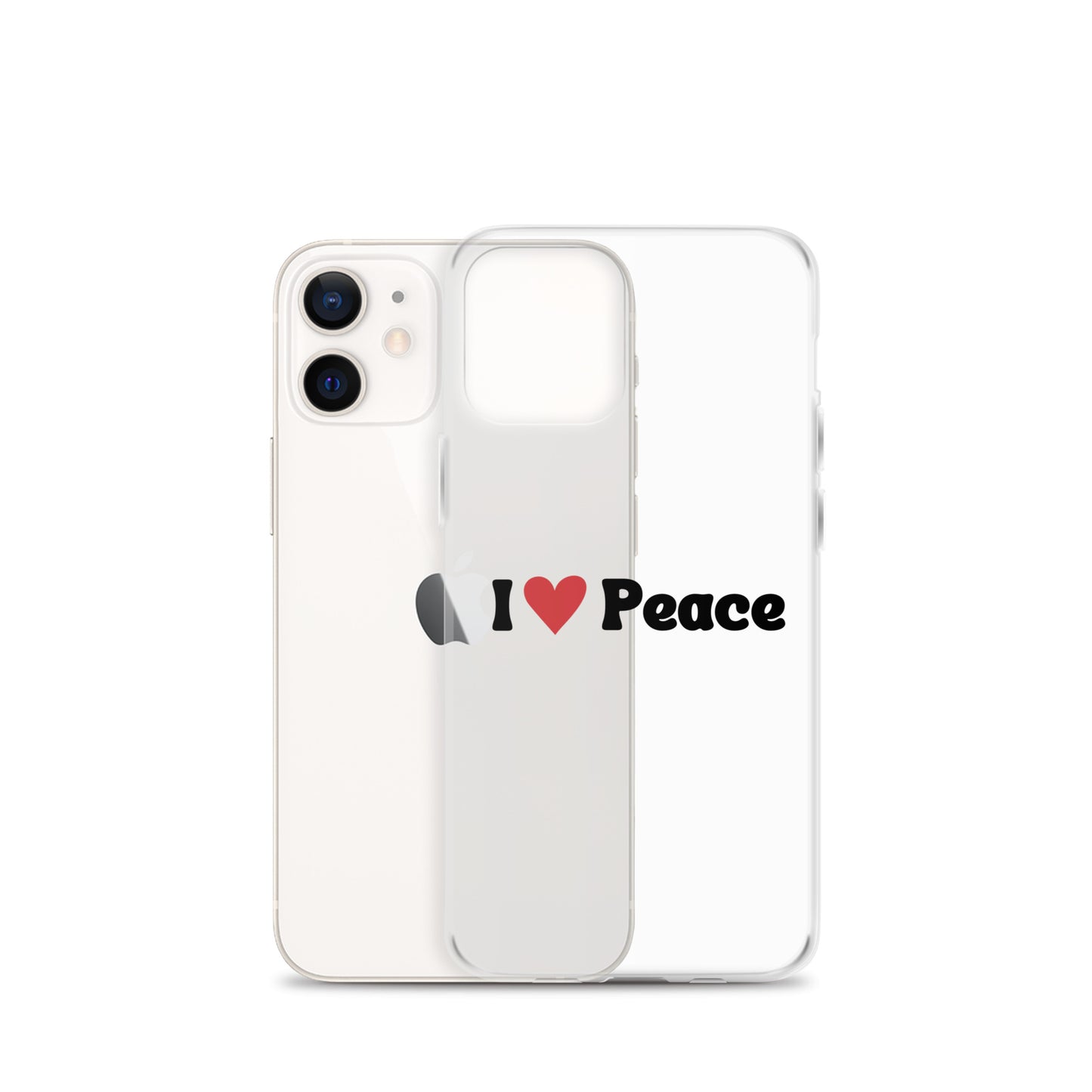I love Peace Clear Case for iPhone®