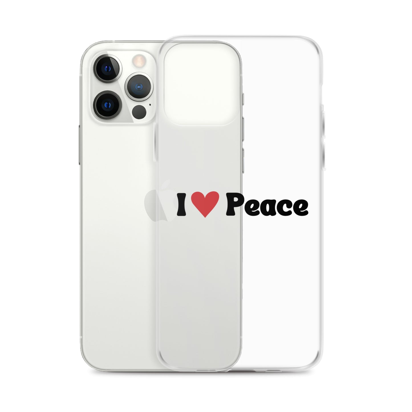 I love Peace Clear Case for iPhone®