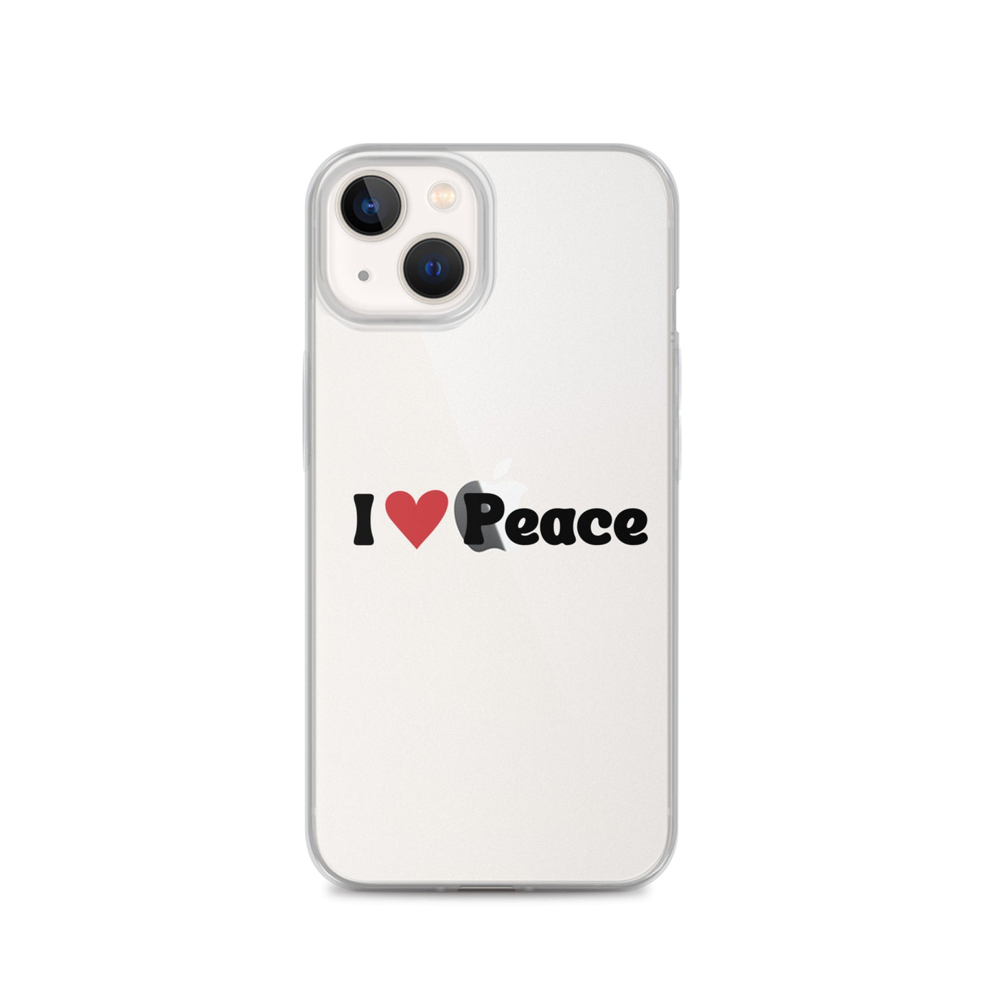 I love Peace Clear Case for iPhone®