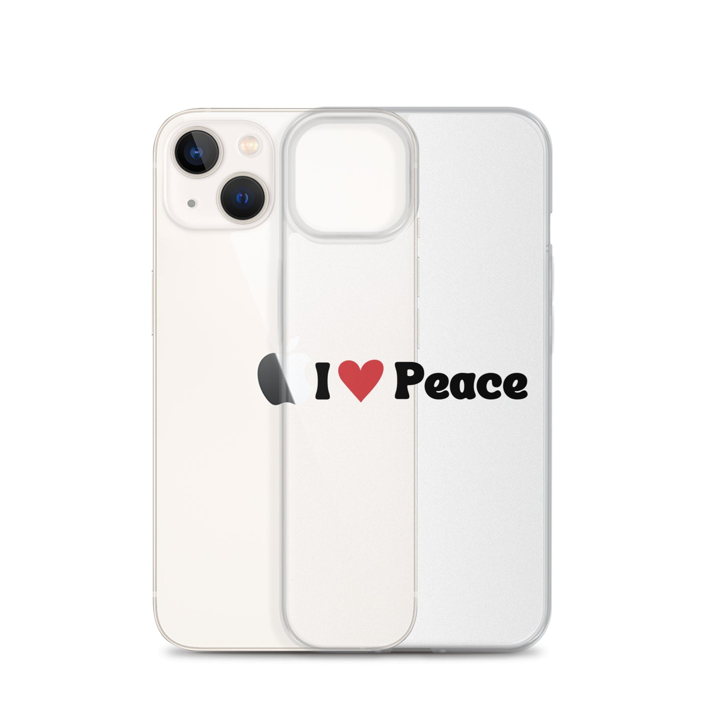 I love Peace Clear Case for iPhone®