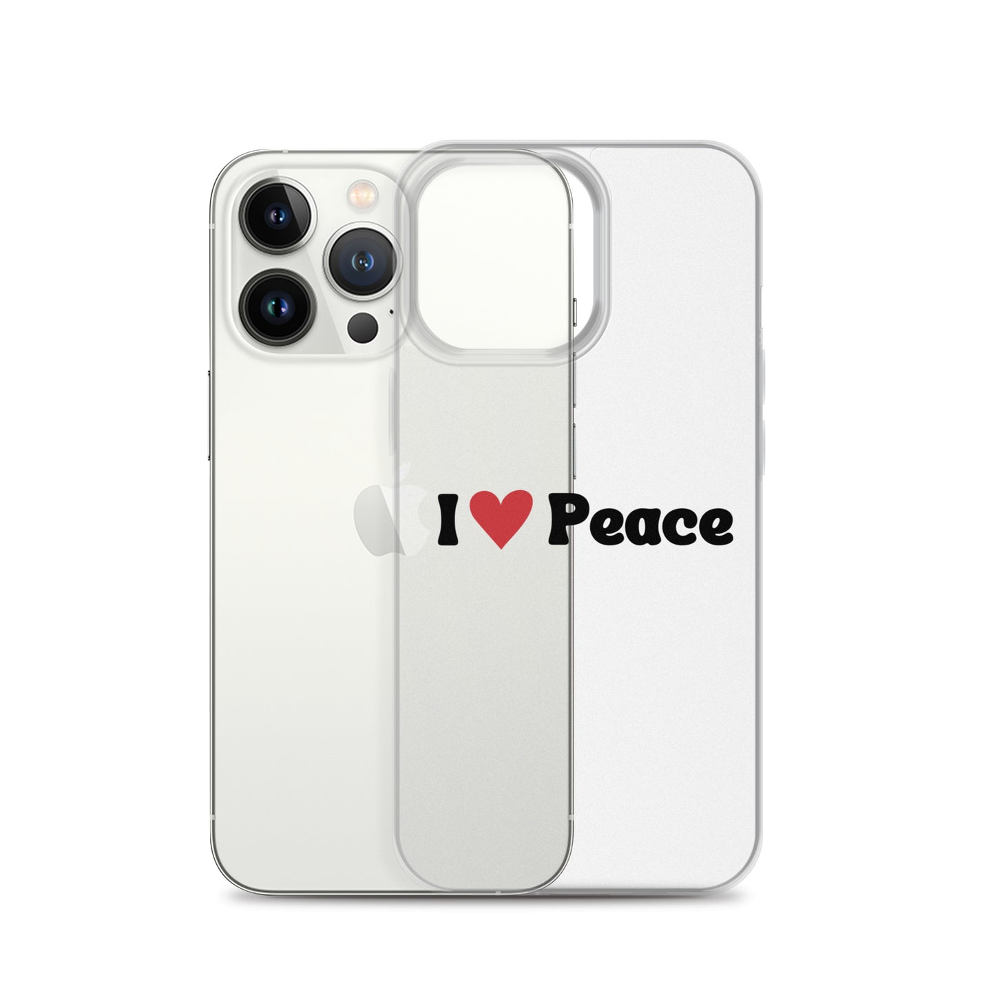 I love Peace Clear Case for iPhone®