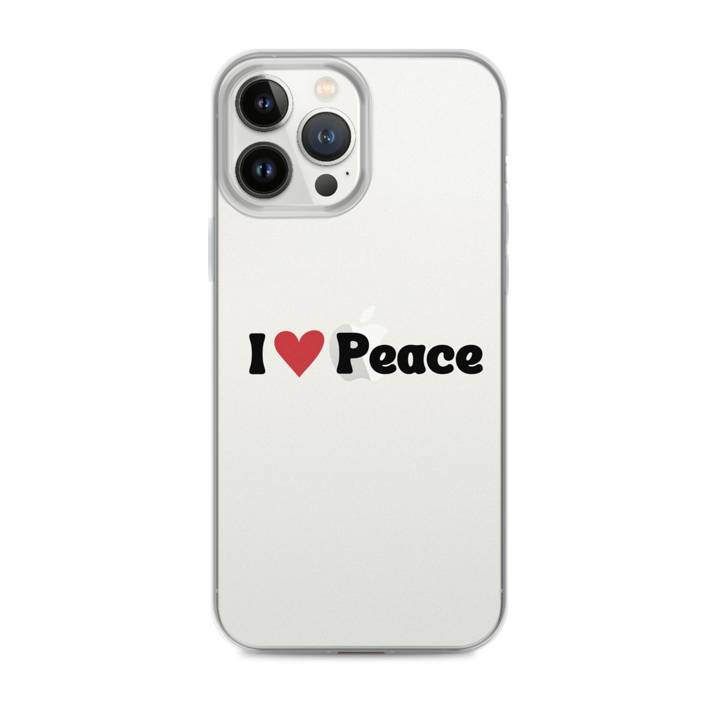 I love Peace Clear Case for iPhone®