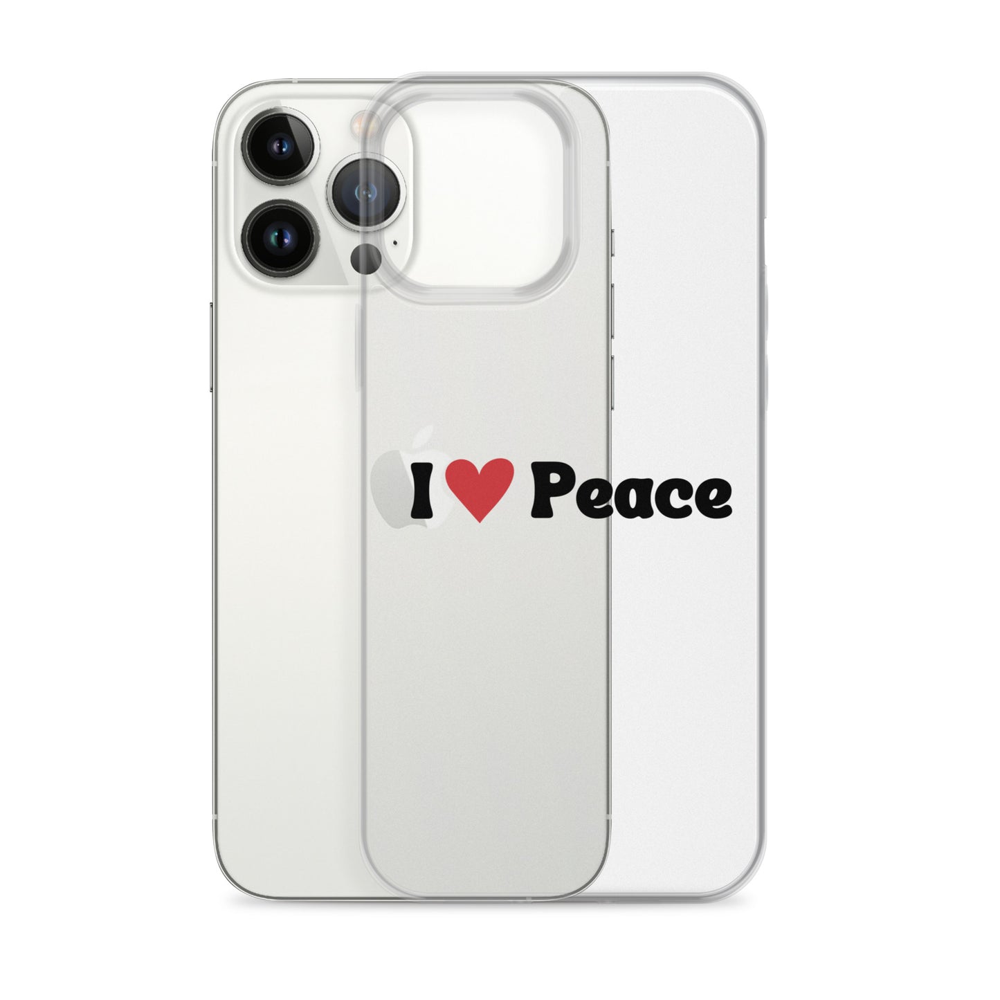 I love Peace Clear Case for iPhone®