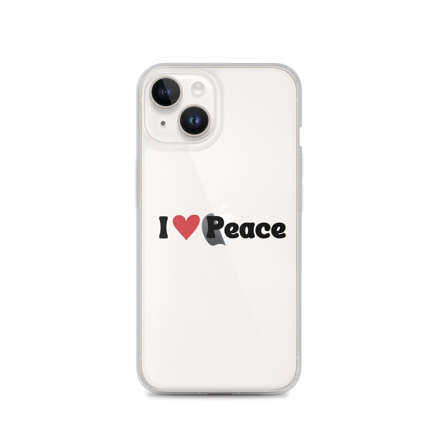 I love Peace Clear Case for iPhone®