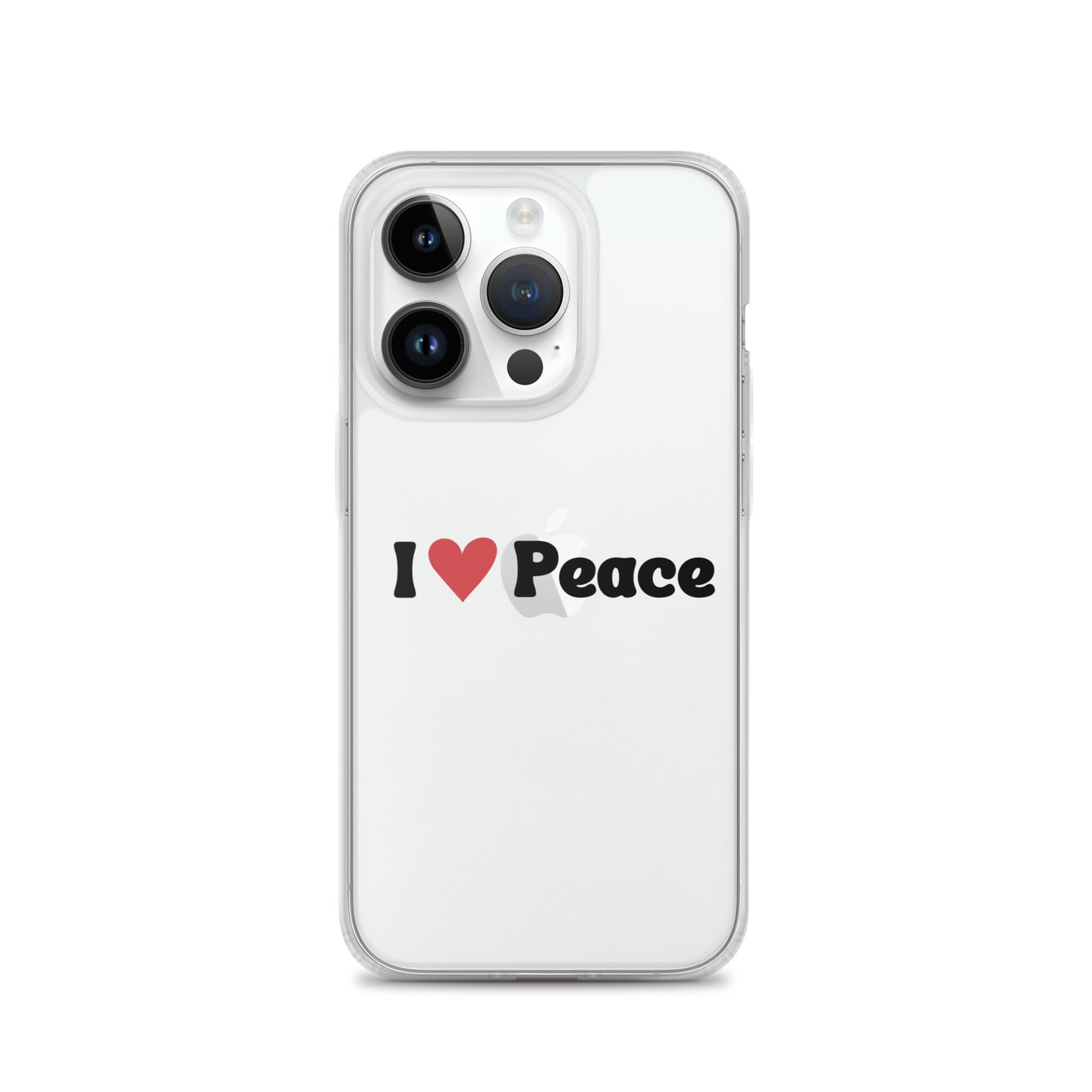 I love Peace Clear Case for iPhone®