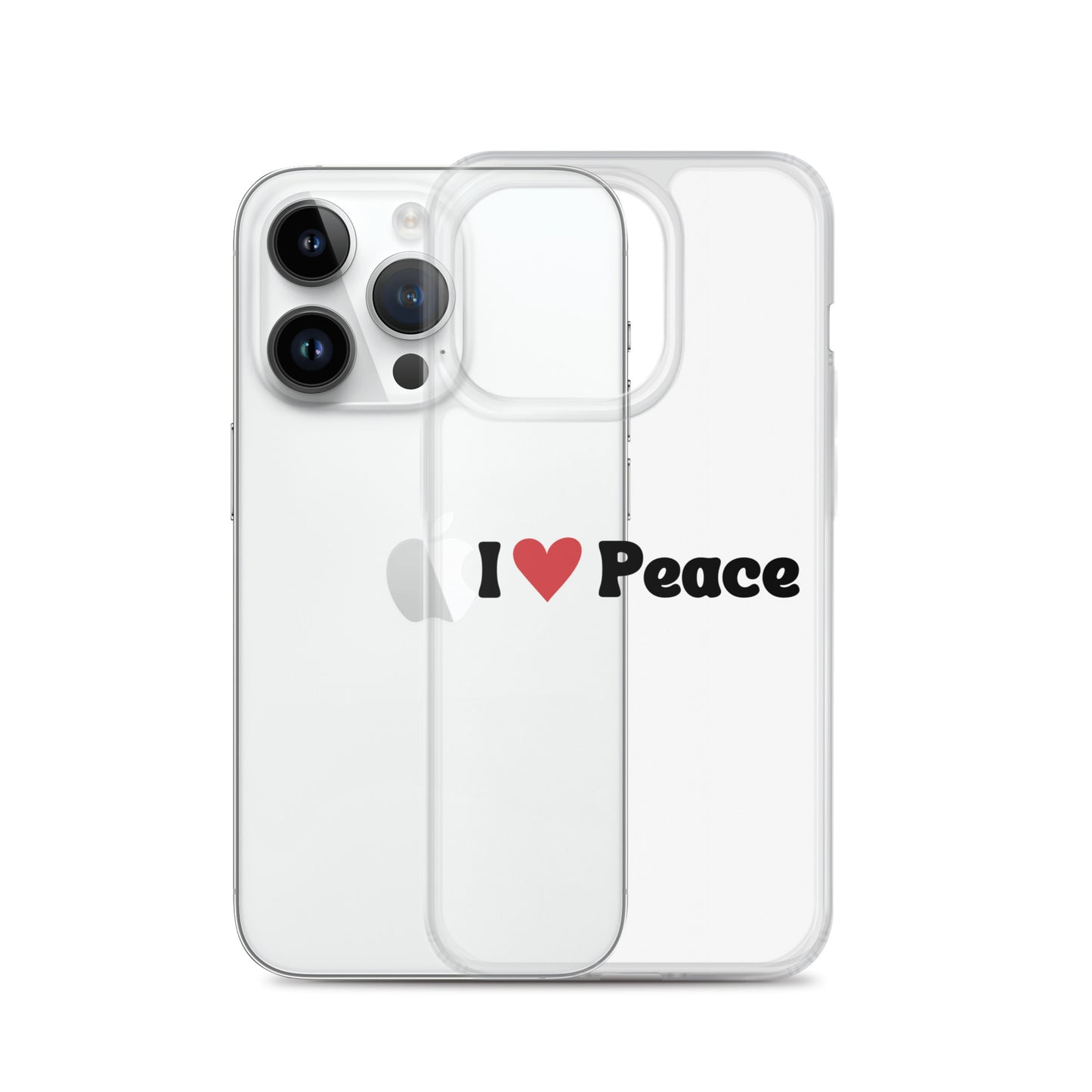 I love Peace Clear Case for iPhone®