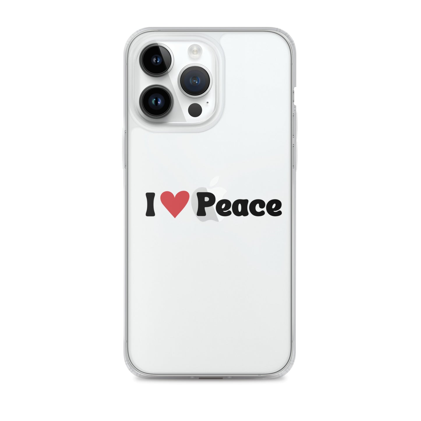 I love Peace Clear Case for iPhone®