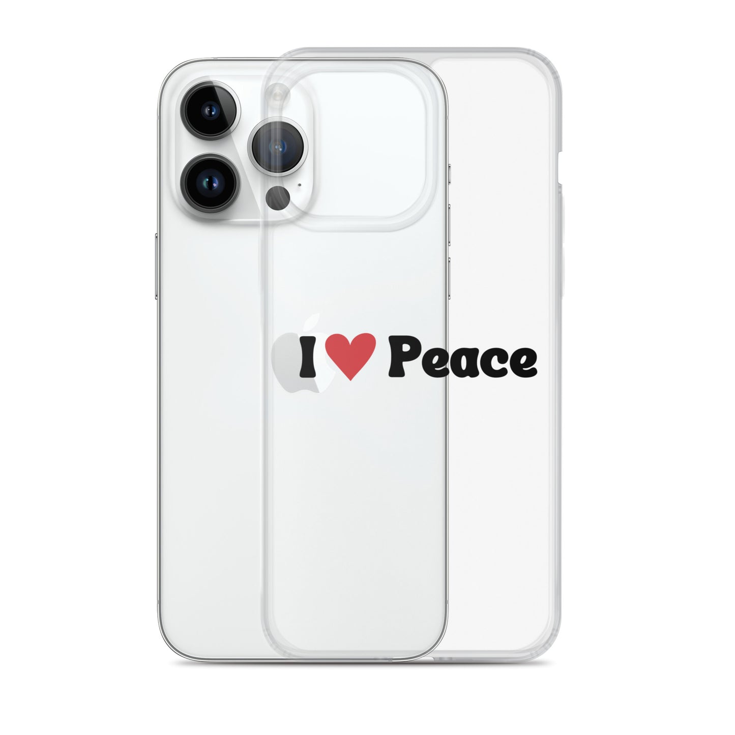 I love Peace Clear Case for iPhone®