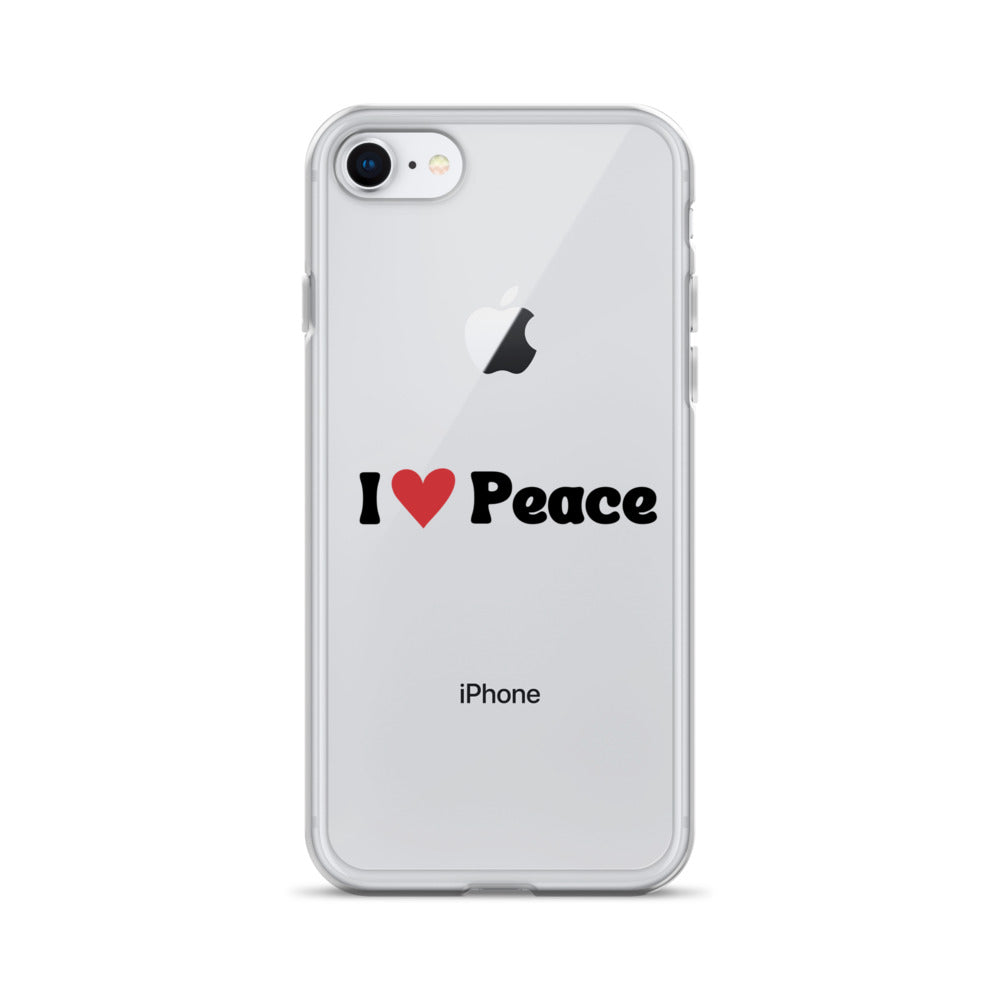 I love Peace Clear Case for iPhone®