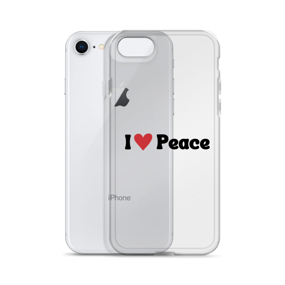 I love Peace Clear Case for iPhone®