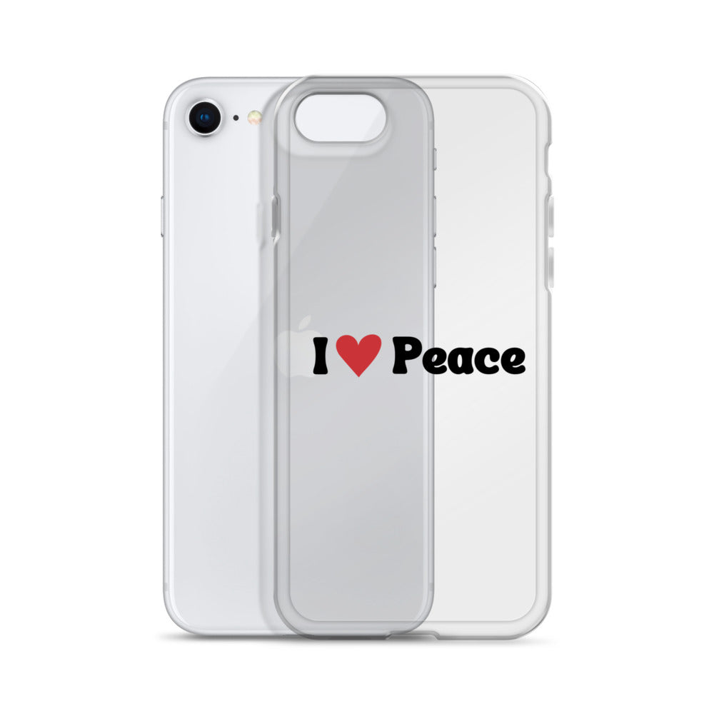 I love Peace Clear Case for iPhone®