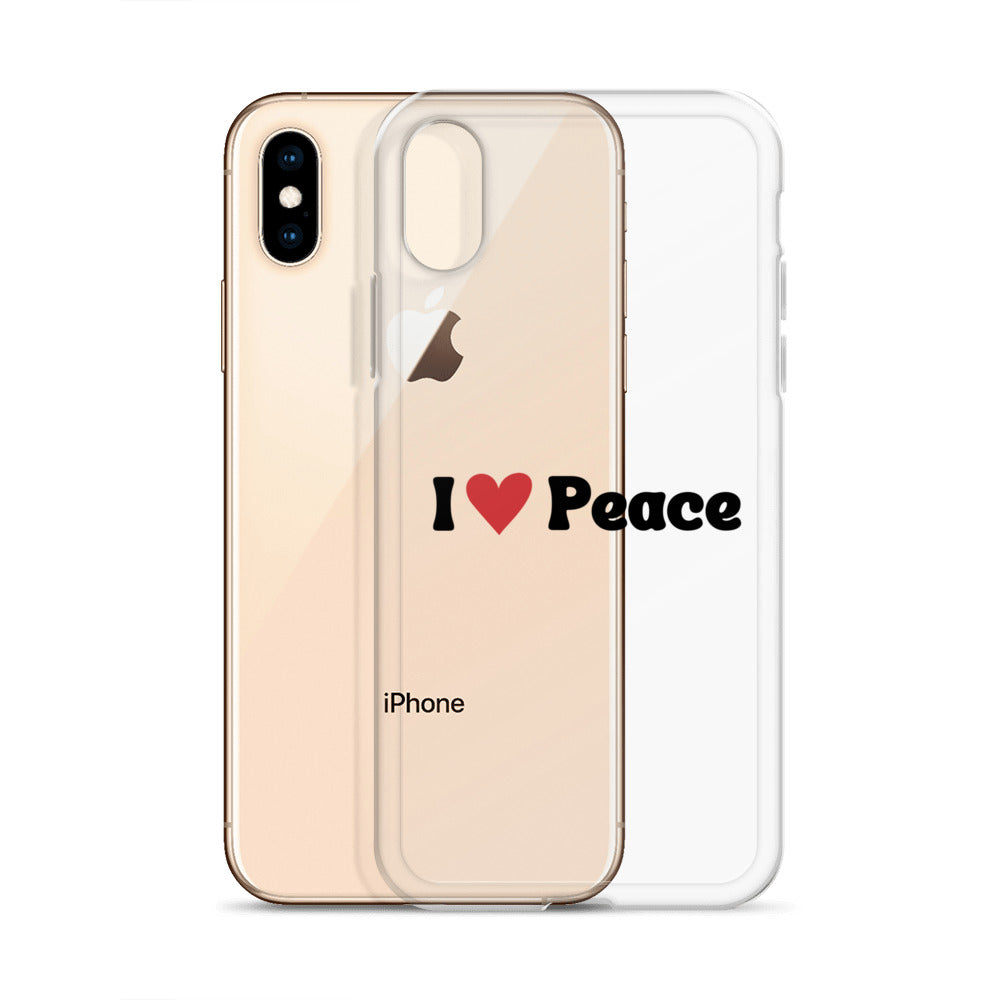 I love Peace Clear Case for iPhone®