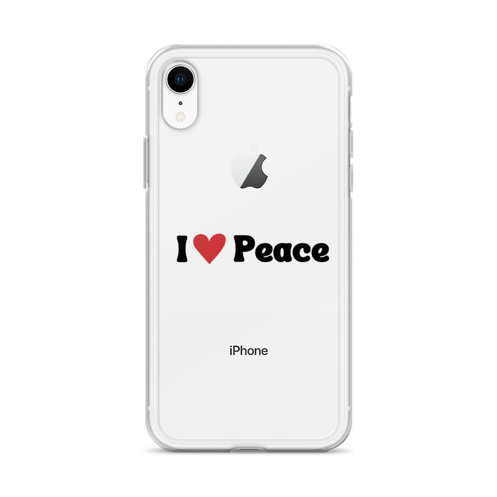 I love Peace Clear Case for iPhone®