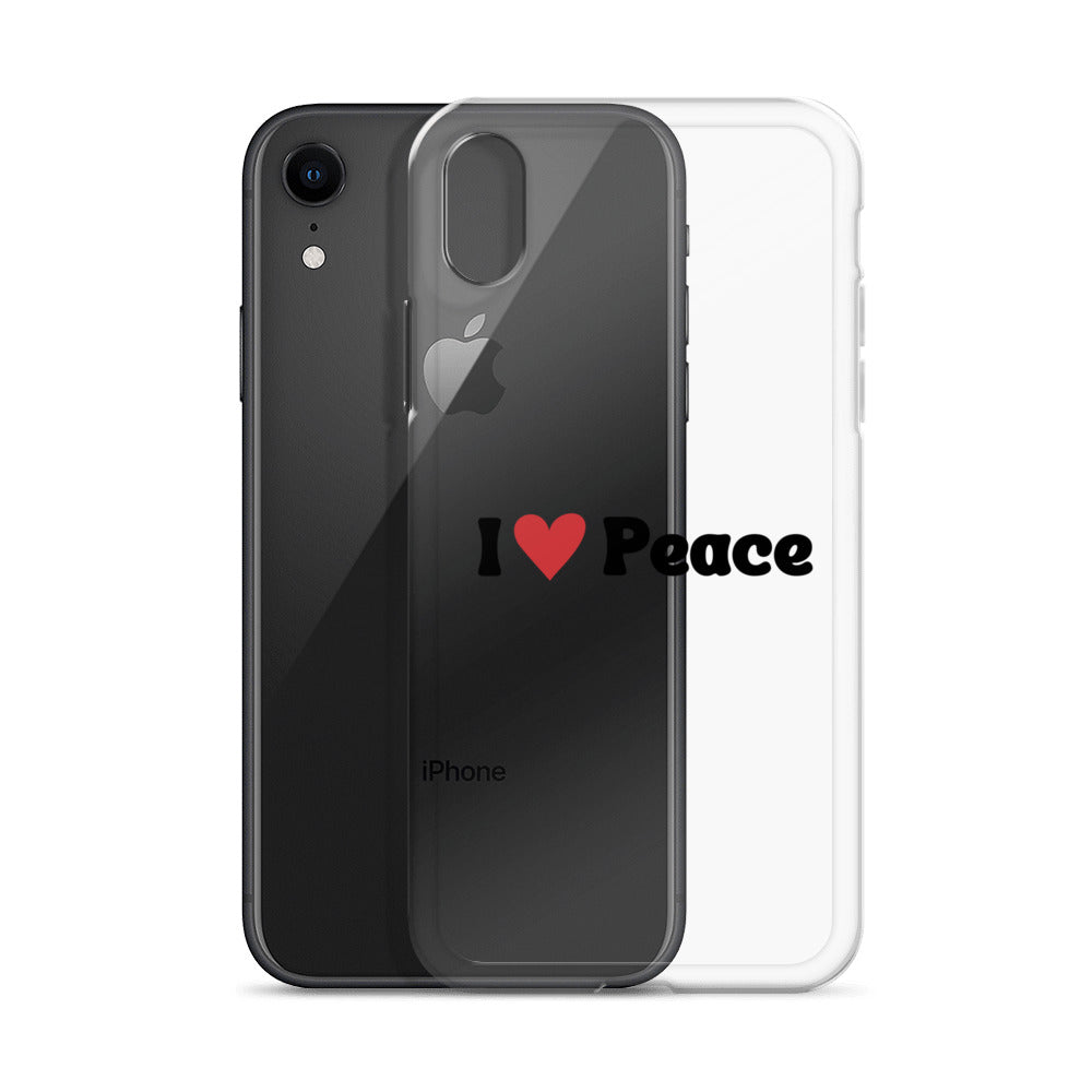 I love Peace Clear Case for iPhone®
