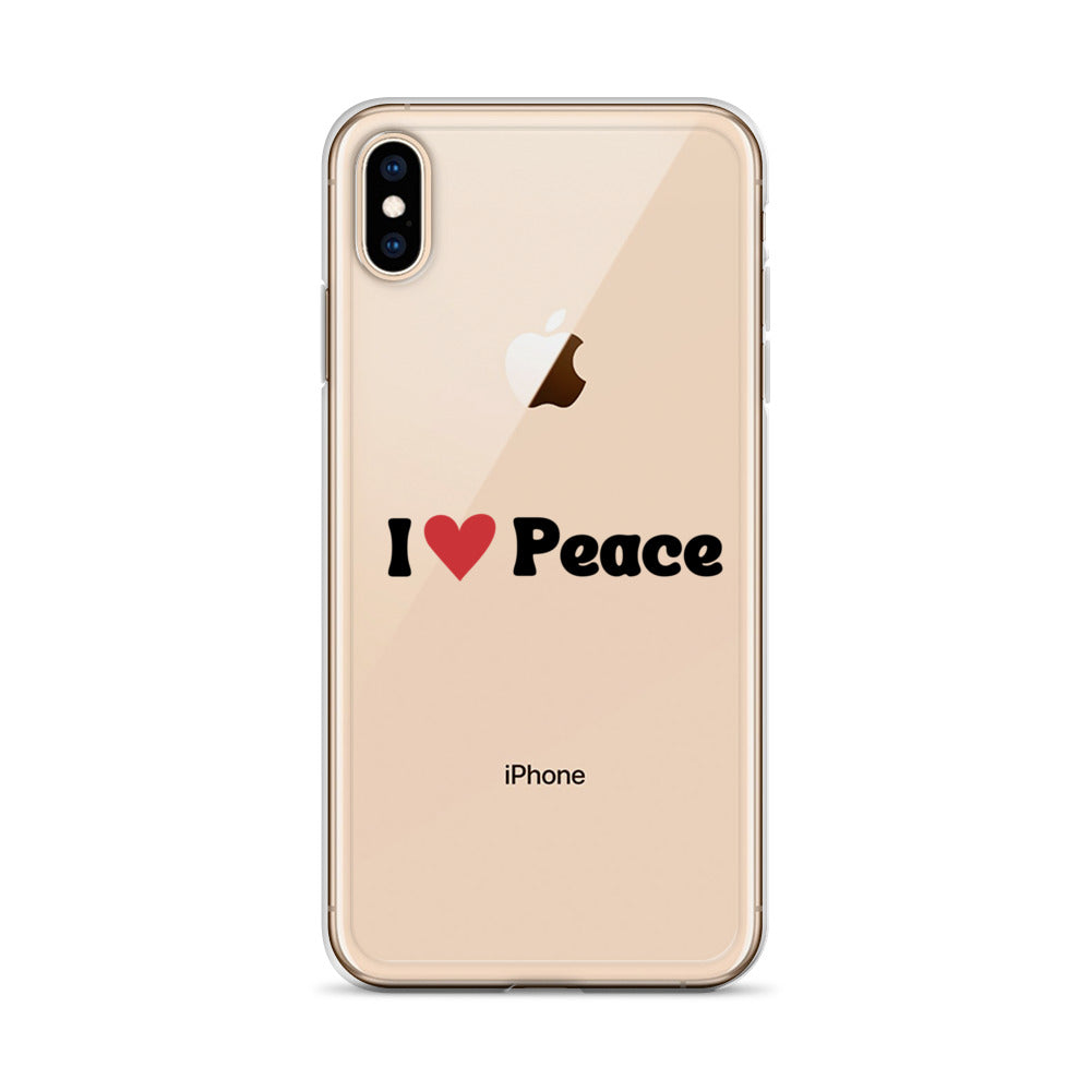 I love Peace Clear Case for iPhone®