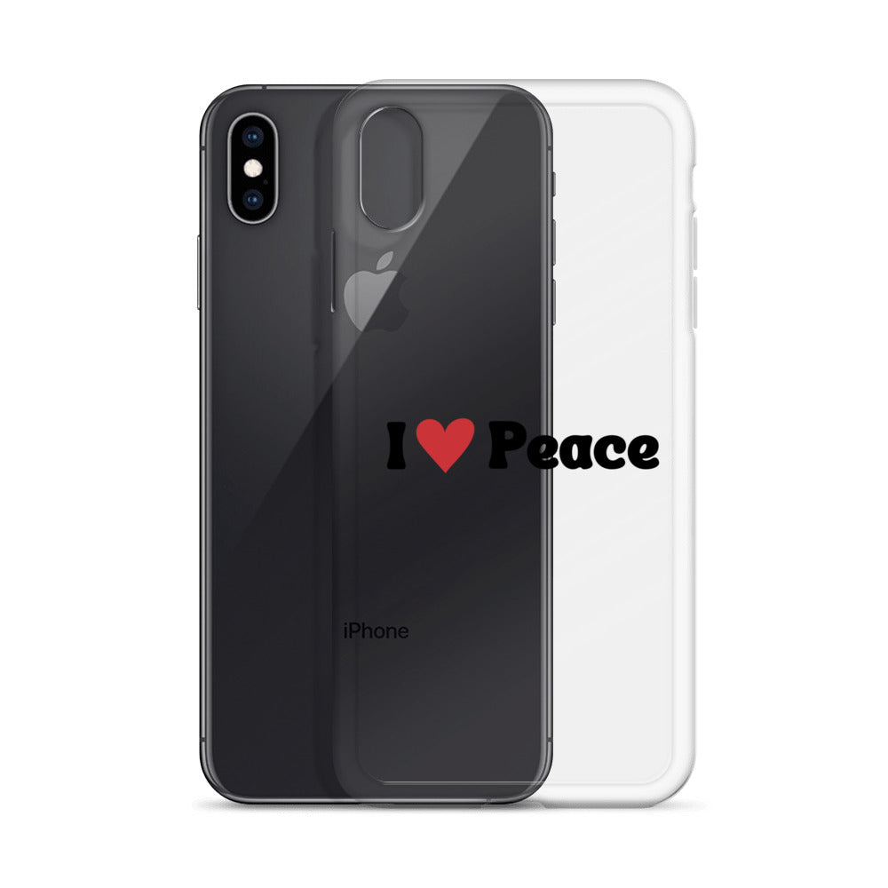 I love Peace Clear Case for iPhone®