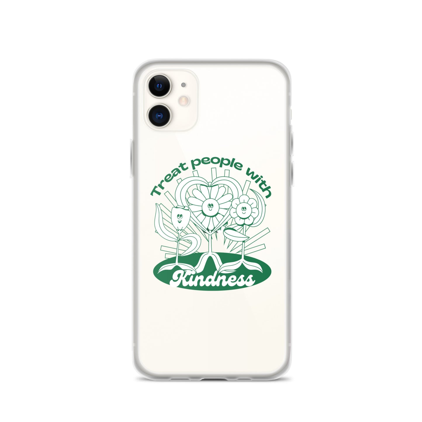 Treat People With Kindness iPhone Case