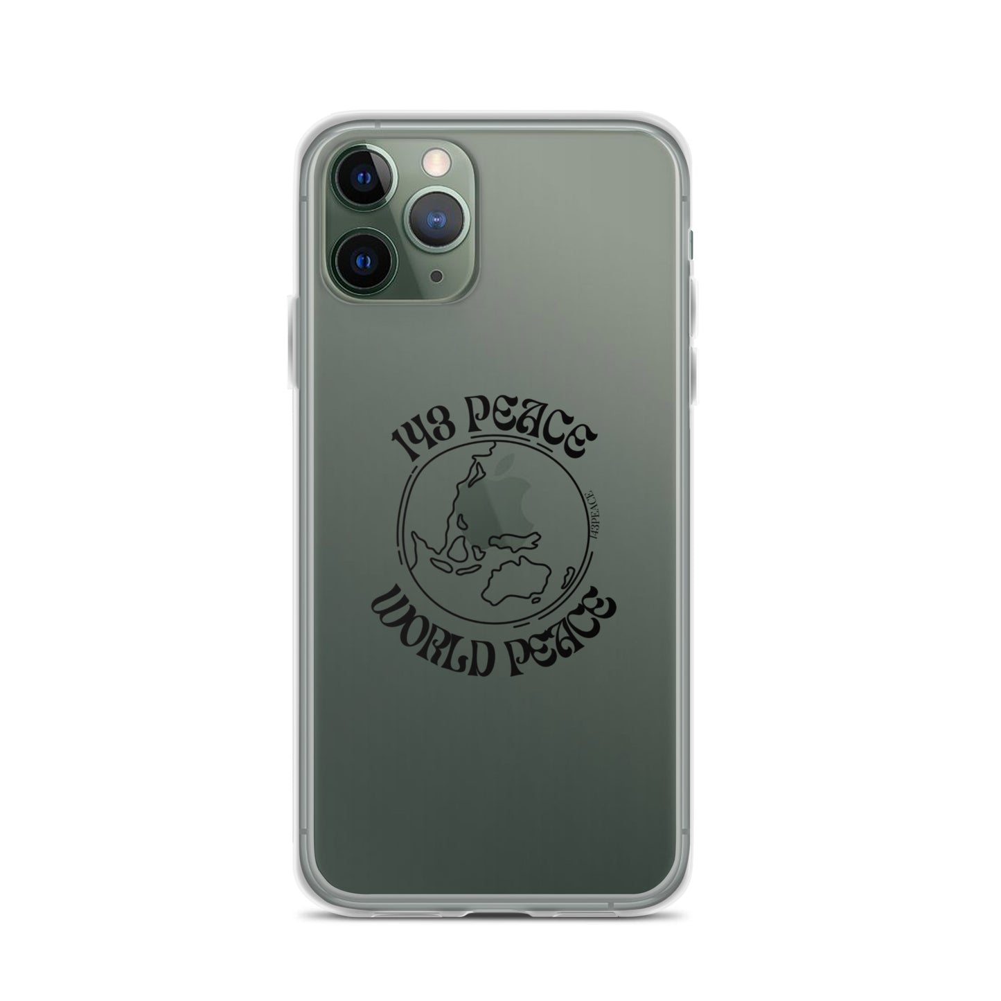 143 Peace/World Peace iPhone Case