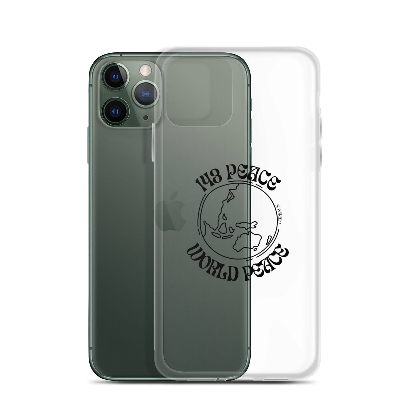143 Peace/World Peace iPhone Case