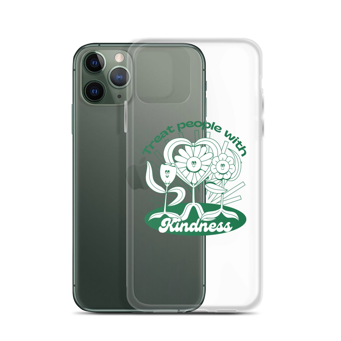Treat People With Kindness iPhone Case