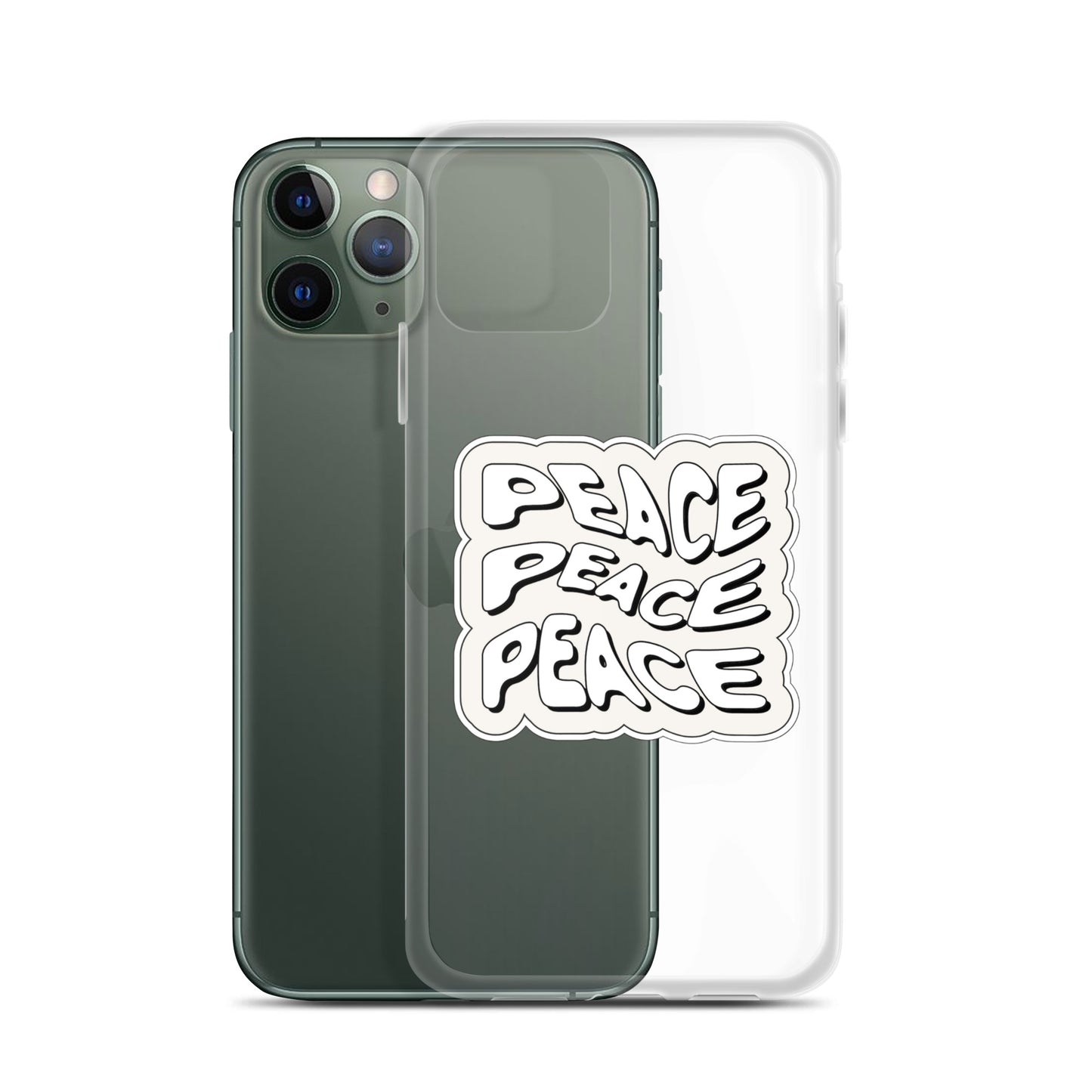 Peace x3 iPhone Case