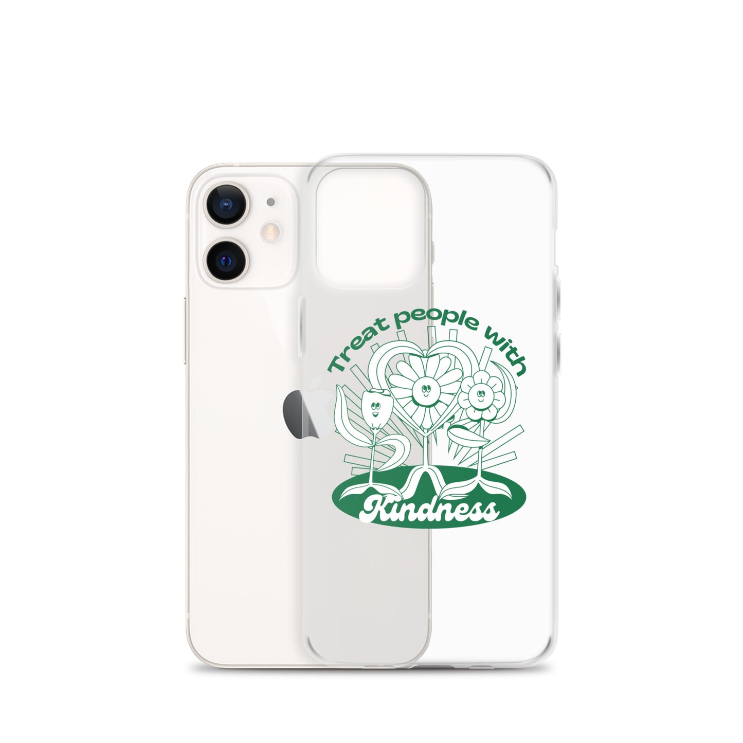 Treat People With Kindness iPhone Case