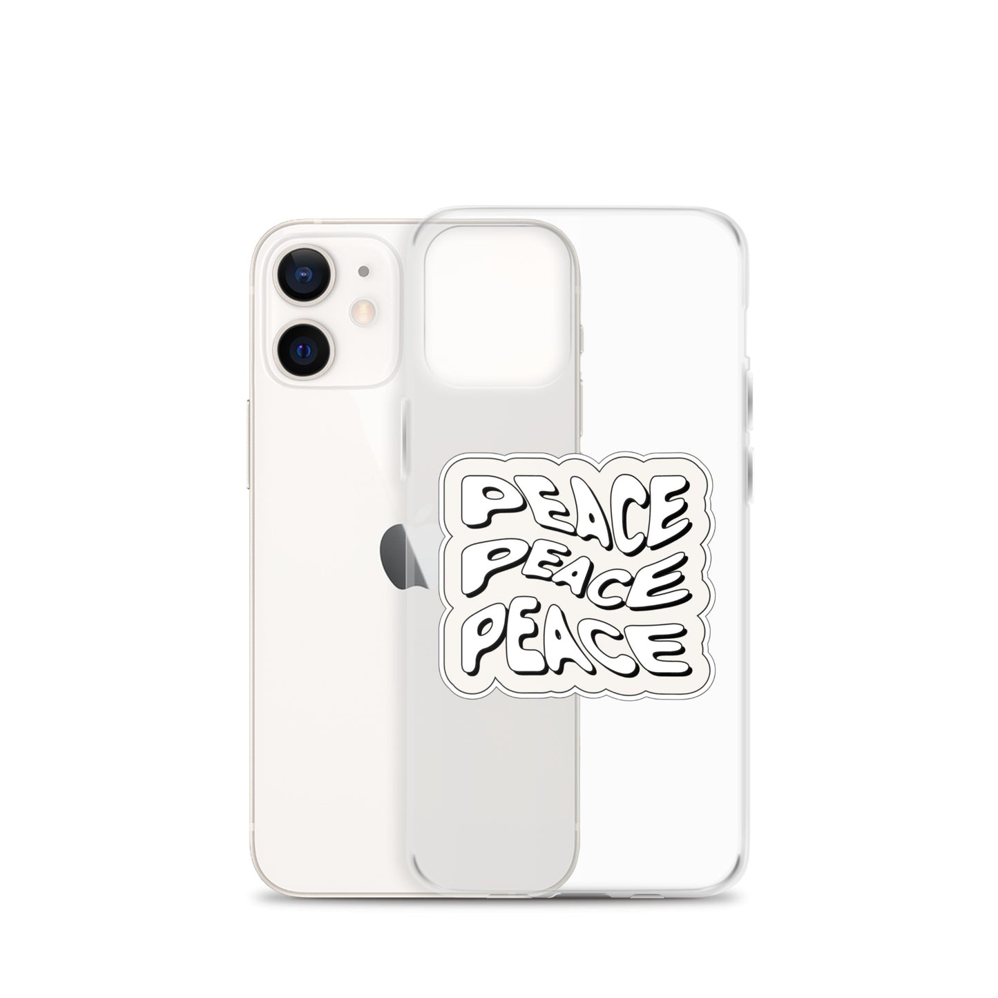 Peace x3 iPhone Case