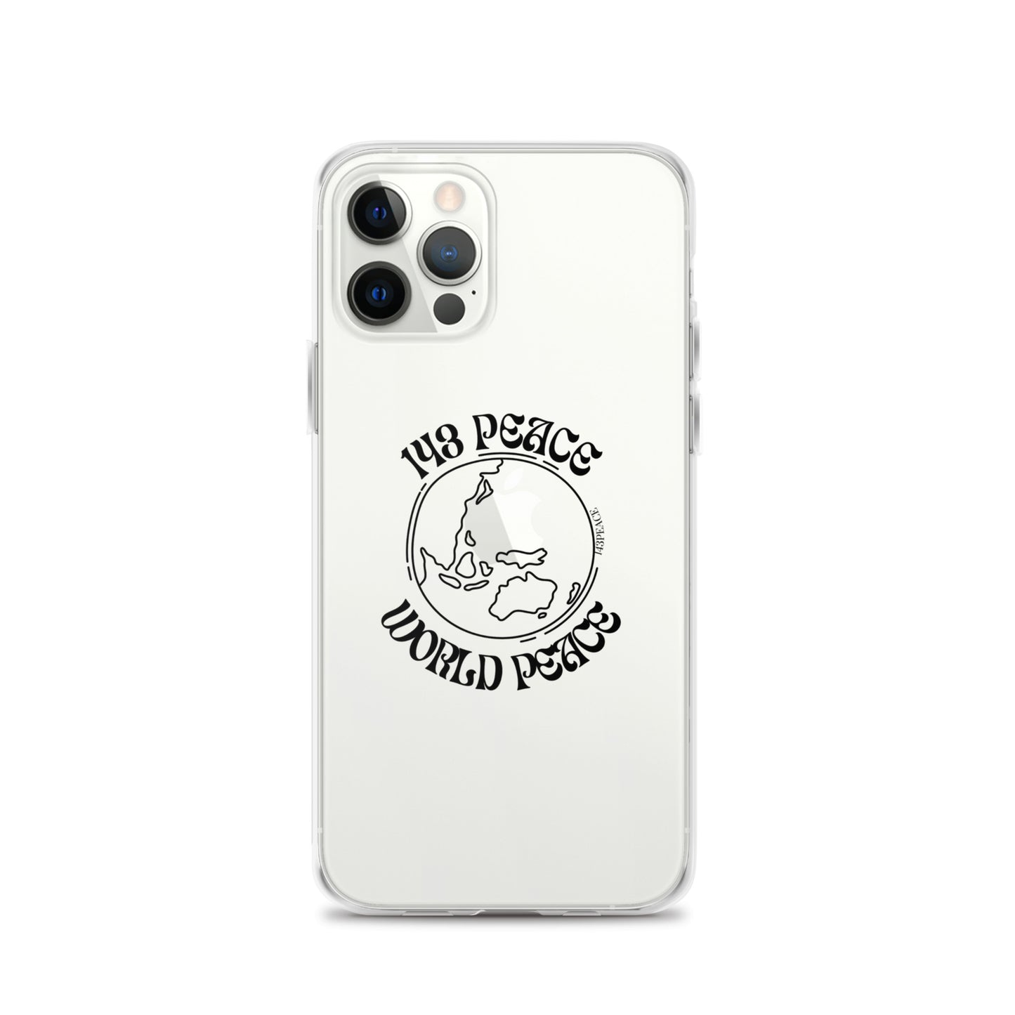 143 Peace/World Peace iPhone Case