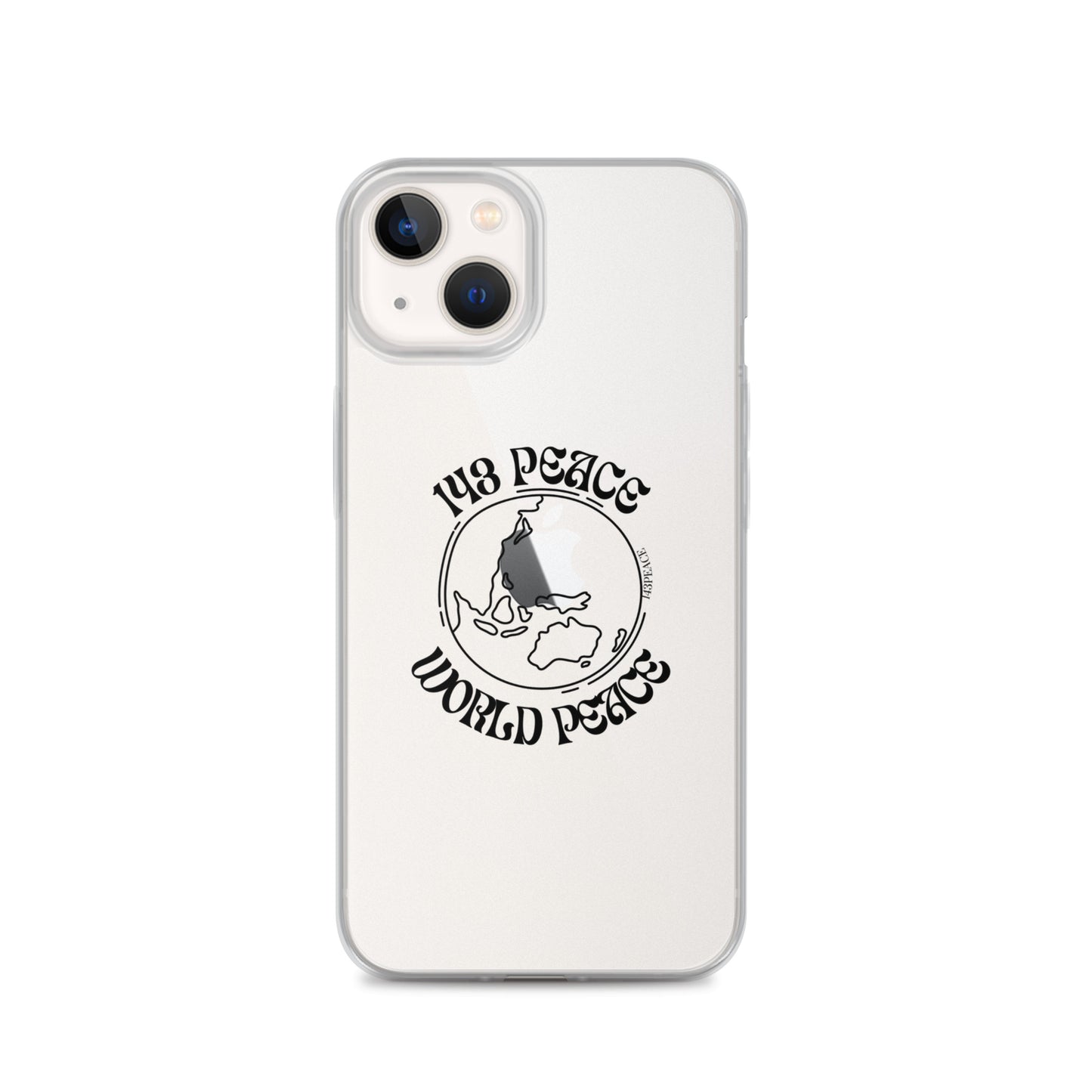 143 Peace/World Peace iPhone Case