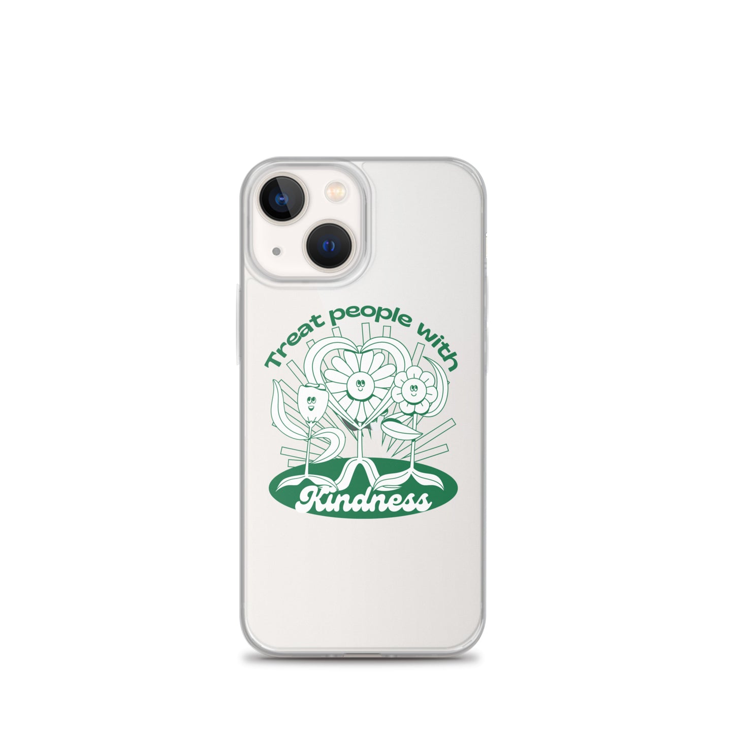 Treat People With Kindness iPhone Case
