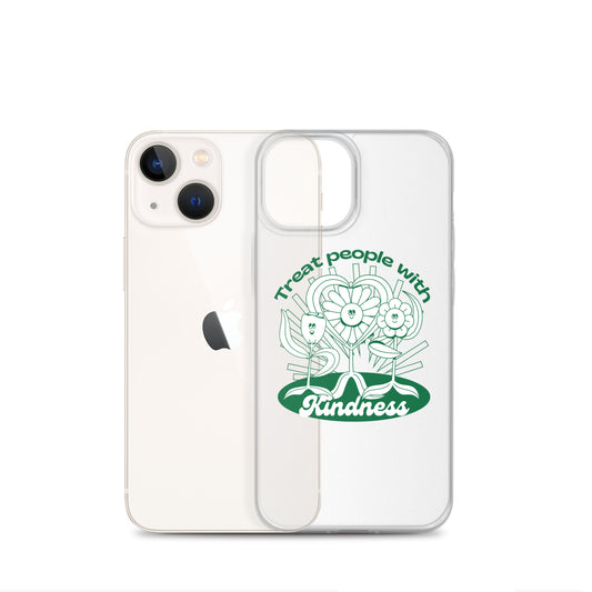 Treat People With Kindness iPhone Case