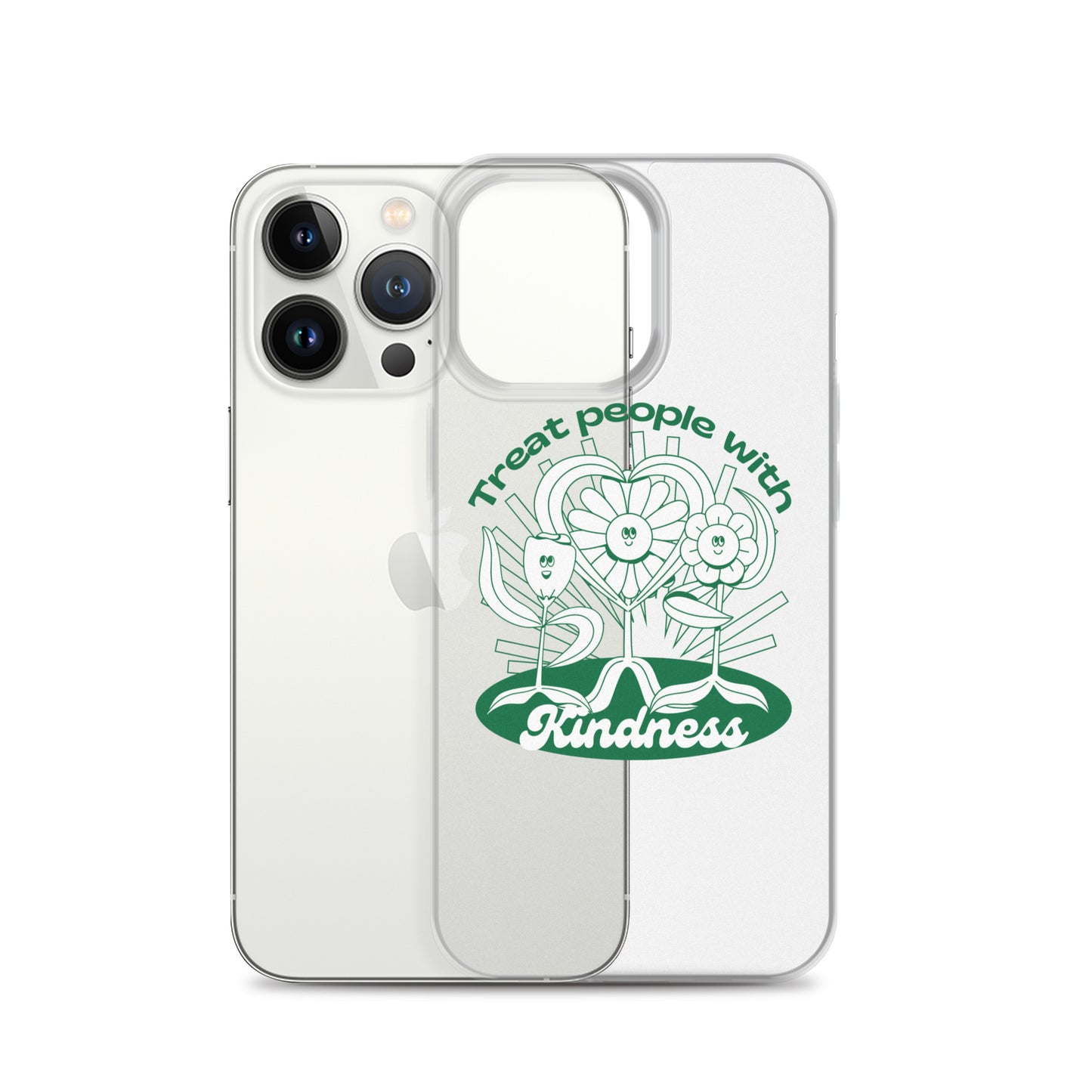 Treat People With Kindness iPhone Case