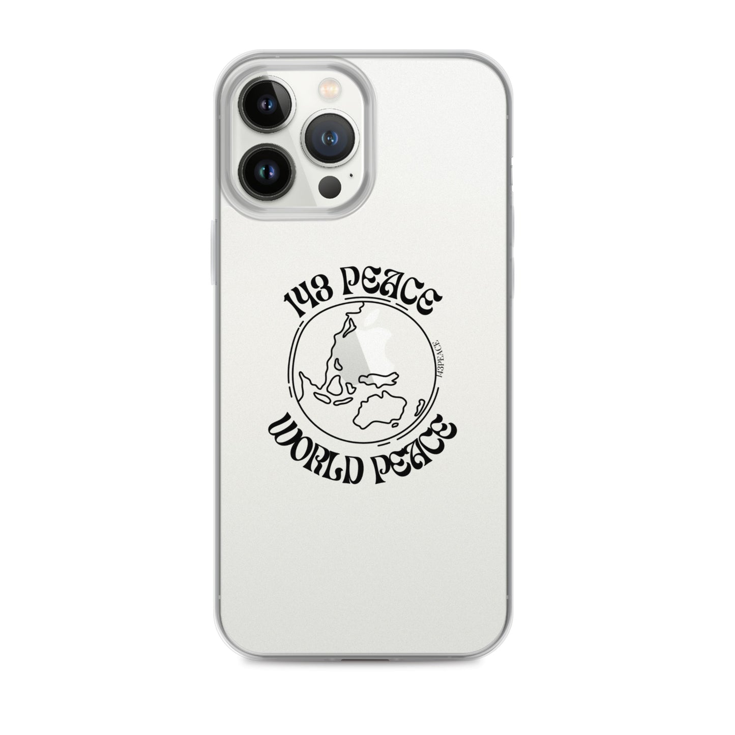 143 Peace/World Peace iPhone Case