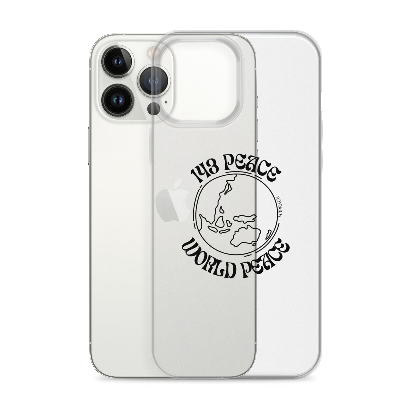 143 Peace/World Peace iPhone Case
