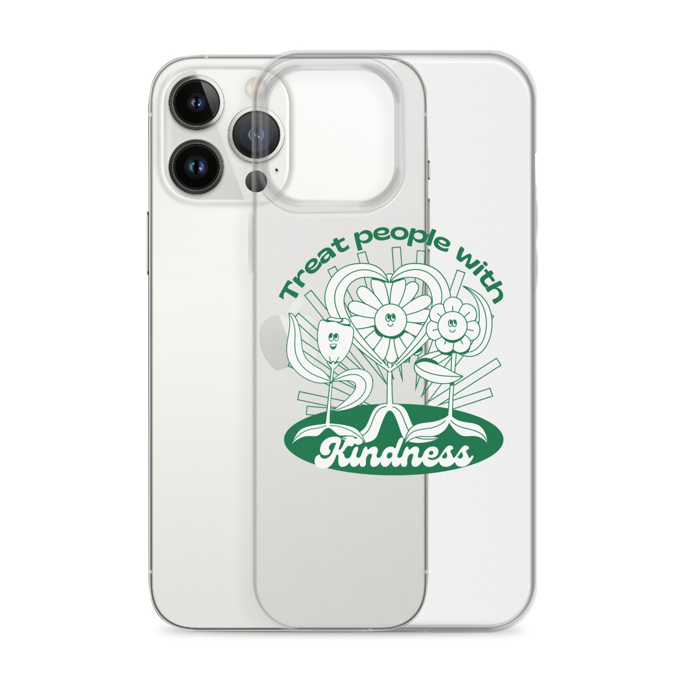 Treat People With Kindness iPhone Case