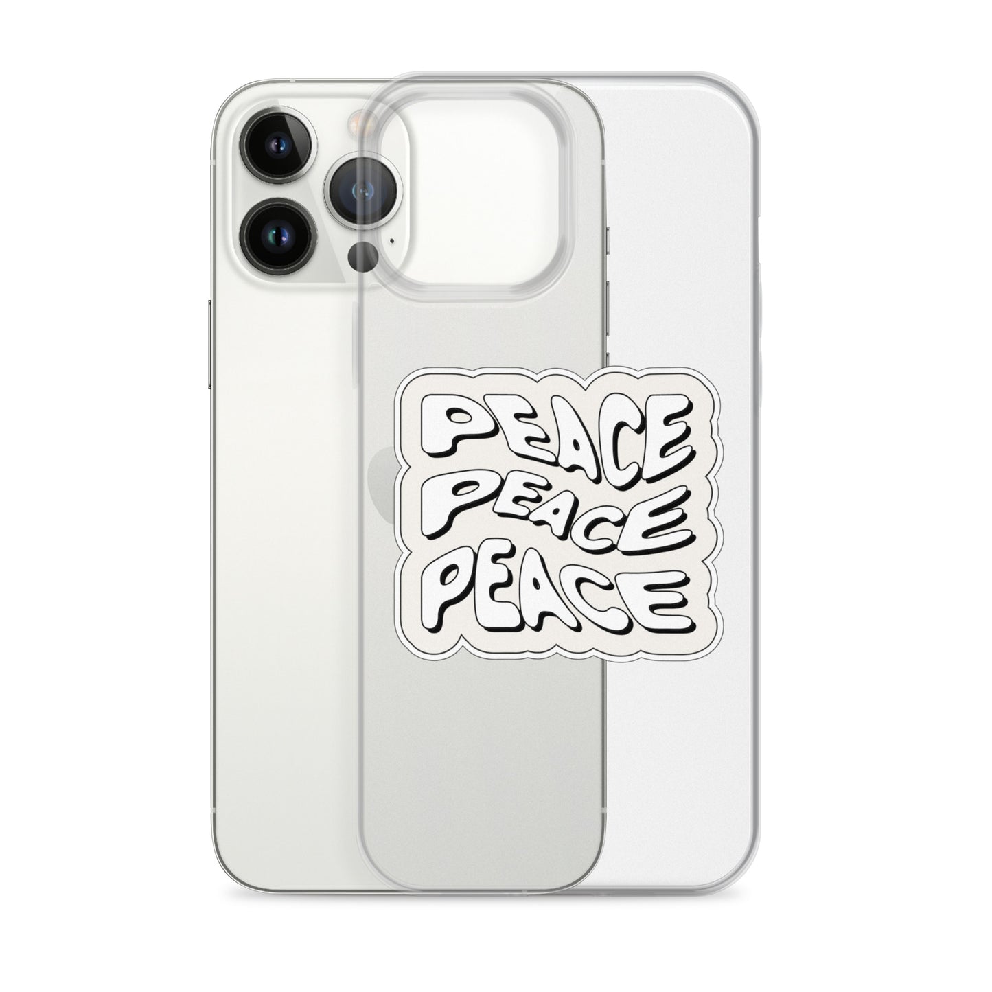 Peace x3 iPhone Case