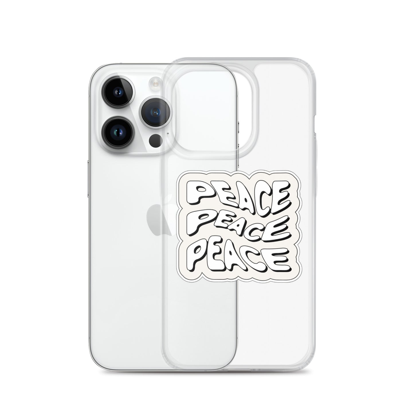 Peace x3 iPhone Case