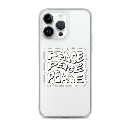 Peace x3 iPhone Case
