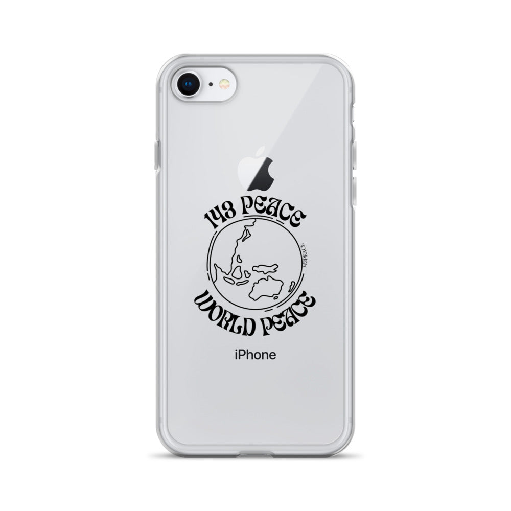 143 Peace/World Peace iPhone Case