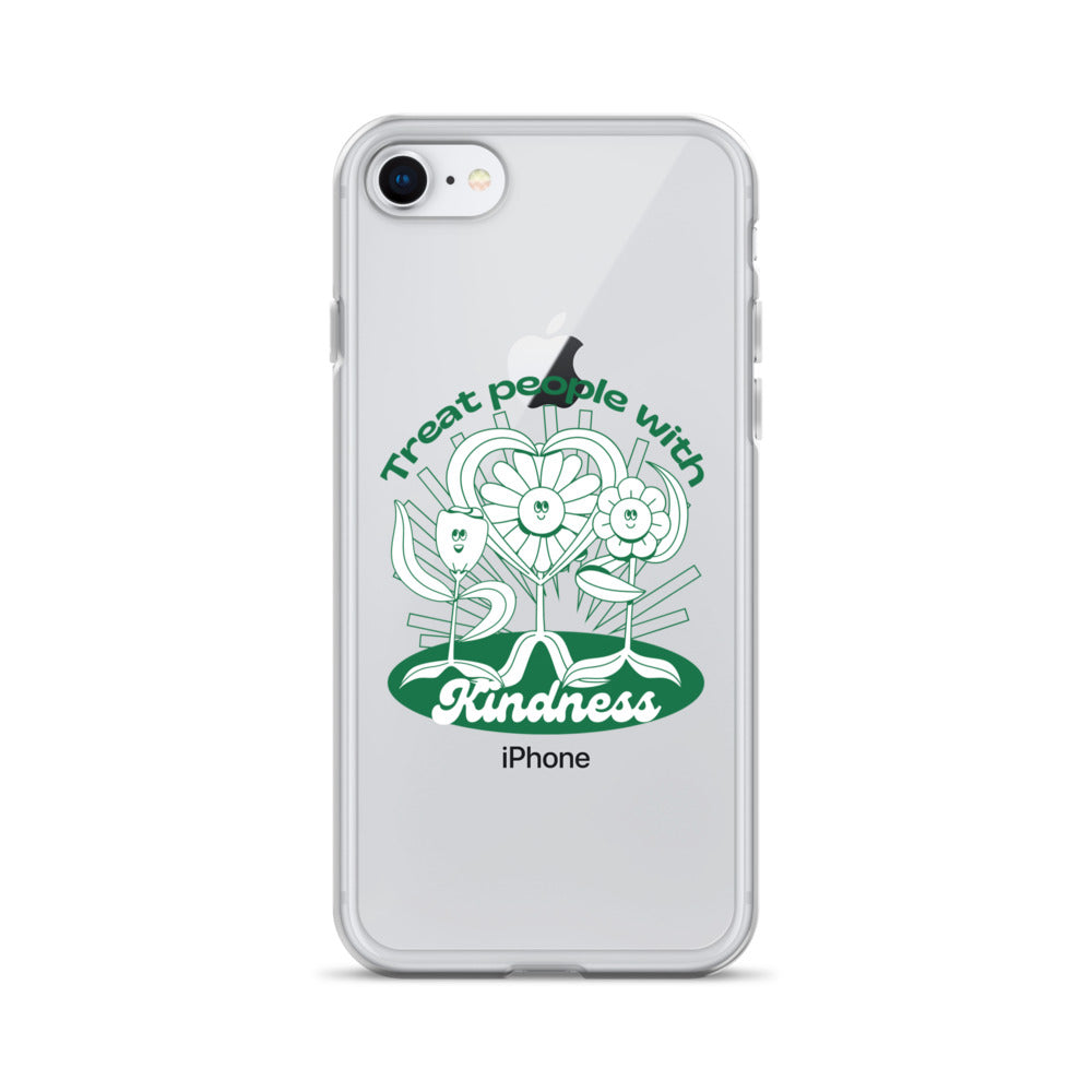 Treat People With Kindness iPhone Case
