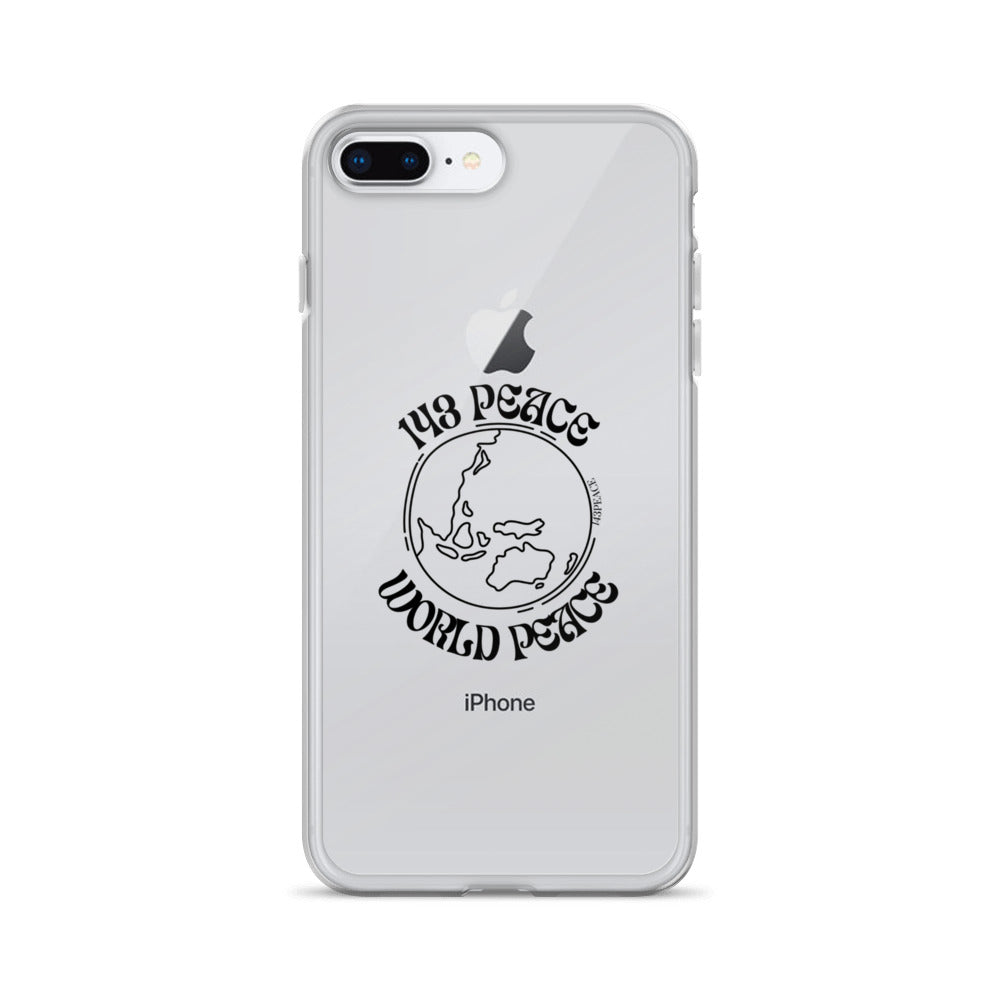 143 Peace/World Peace iPhone Case