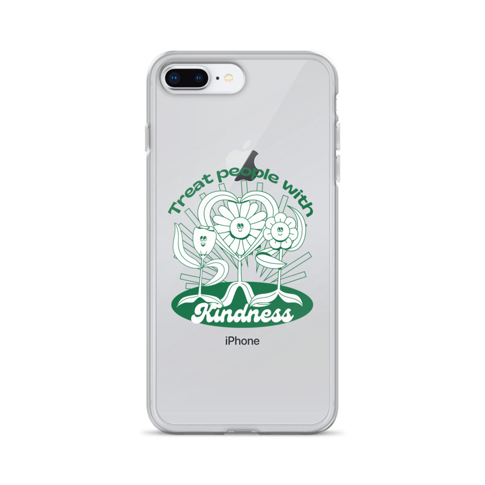 Treat People With Kindness iPhone Case