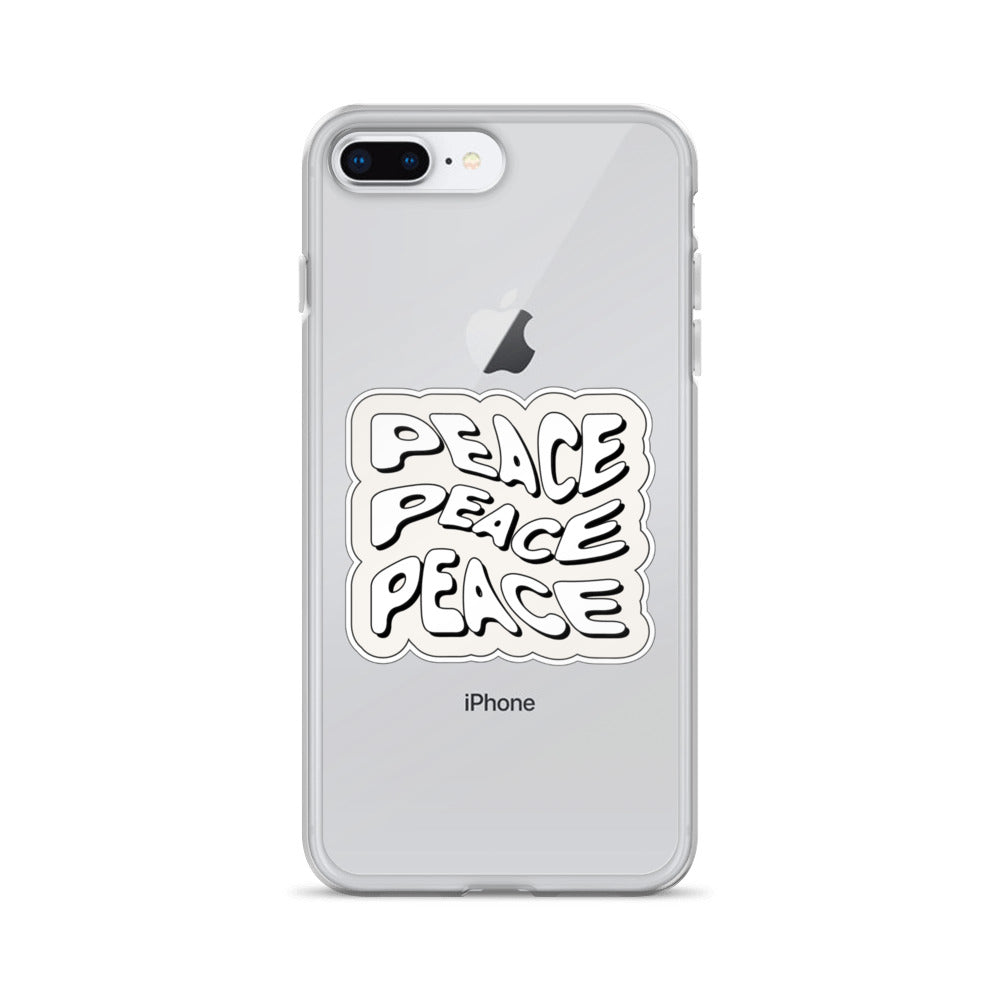 Peace x3 iPhone Case